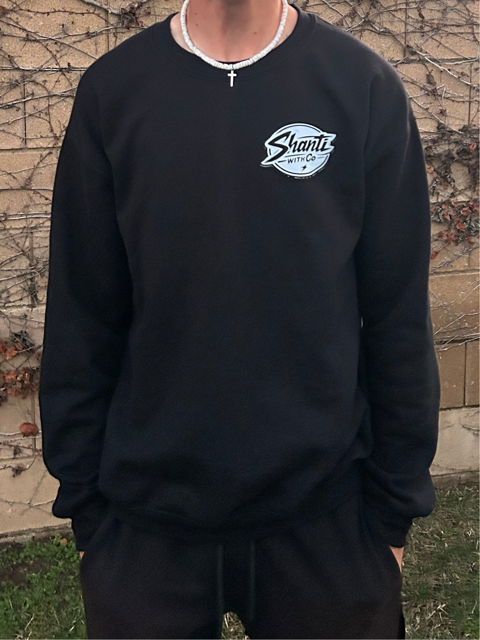 Black S.W.C. Crew neck